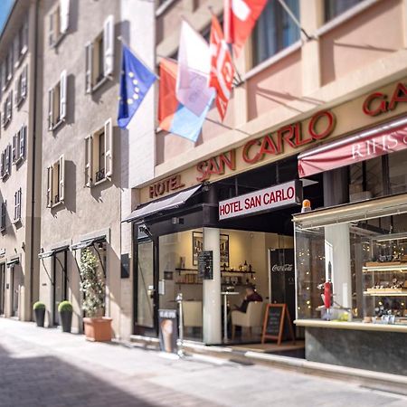 Hotel San Carlo Lugano Eksteriør bilde